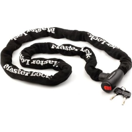 MASTER LOCK Chaîne Antivol Moto - 2 m chaîne - Idéal pour les Motos