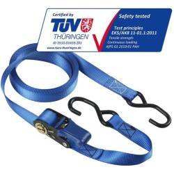 Kit de 4 Sangles d'arrimage - MASTER LOCK - 4367EURDAT - Avec crochets