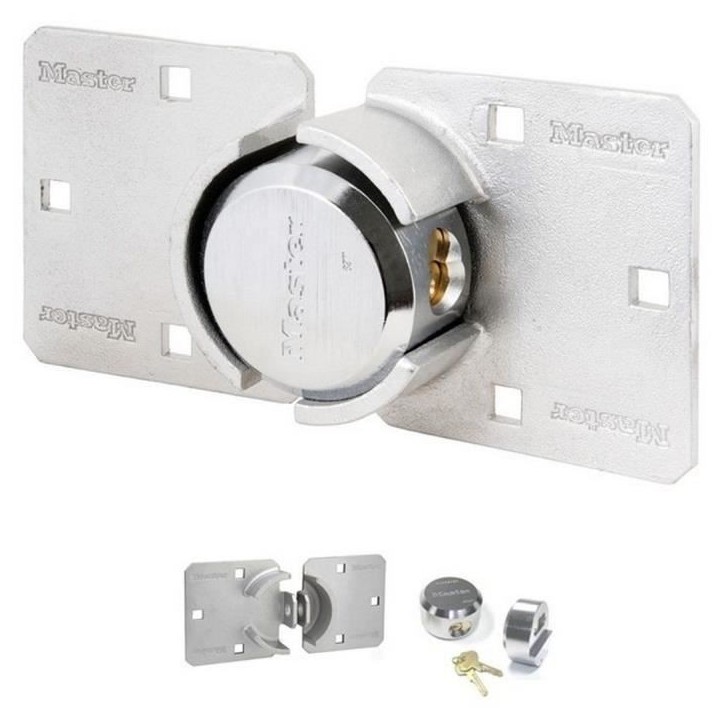 Cadenas pour Porte de Camionnettes - MASTER LOCK - 736EURD - Cadenas Rond + Moraillon Cadenas pour Porte de Camionnettes - MASTER LOCK - 736EURD - Cadenas Rond + Moraillon