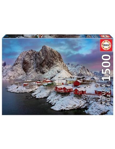 Puzzle paysage et nature - EDUCA - 1500 pieces - Îles Lofoten, Norvege