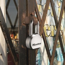 Cadenas Haute Sécurité a Clé en Acier Inoxydable avec Anse Longue p