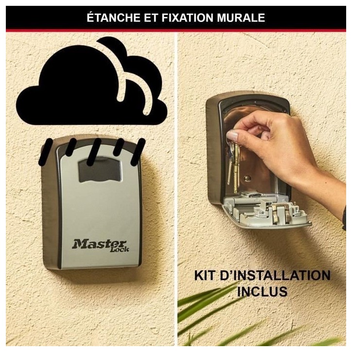 Armoire de sécurité Masterlock Boîte a clés 5403EURD Format XL Armoire de sécurité Masterlock Boîte a clés 5403EURD Format XL