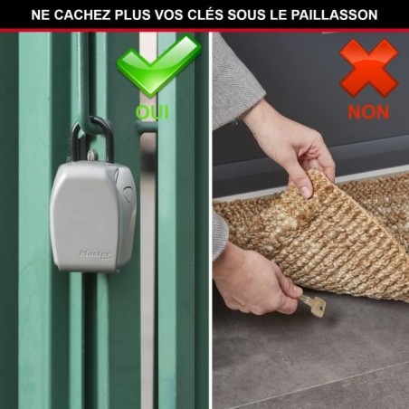 MASTER LOCK Boite a clés sécurisée [Sécurité renforcée] [Avec anse] - 5414EURD - Select Access Partagez vos clés en toute
