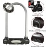 Antivol Vélo U a Clé - MASTER LOCK - 8195EURDPROCOL - Corps en Acier