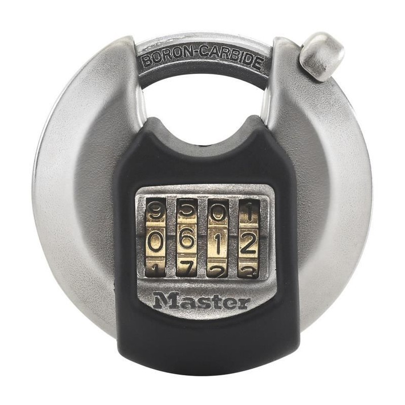 Cadenas Disque Excell en acier inoxydable 70mm - Master Lock M40EURDNU Cadenas Disque Excell en acier inoxydable 70mm - Master Lock M40EURDNU
