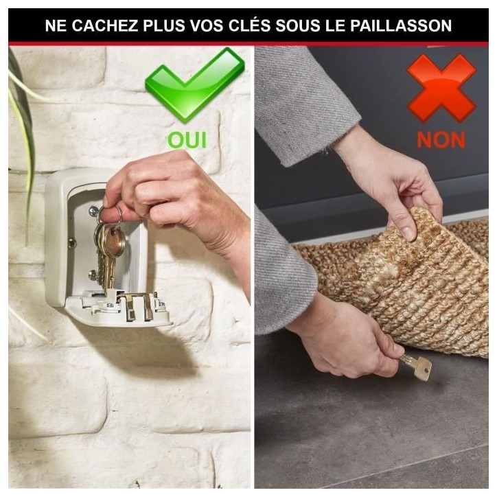Armoire de sécurité Masterlock Boîte a clés 5401EURD Format M Armoire de sécurité Masterlock Boîte a clés 5401EURD Format M