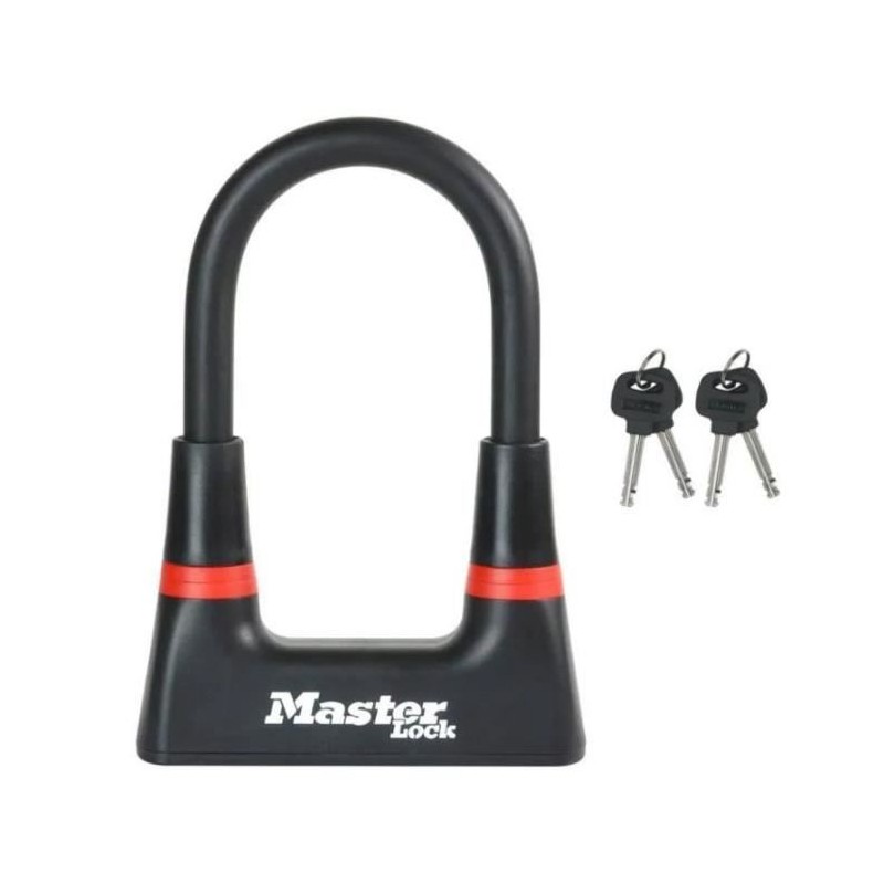 Antivol en U MASTER LOCK - Mini U - Acier cémenté - Protection contr