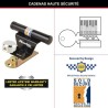 Antivol pour porte de garage basculante - MASTER LOCK - Barre de sécu