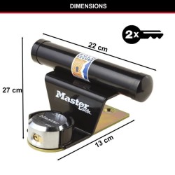 Antivol pour porte de garage basculante - MASTER LOCK - Barre de sécu