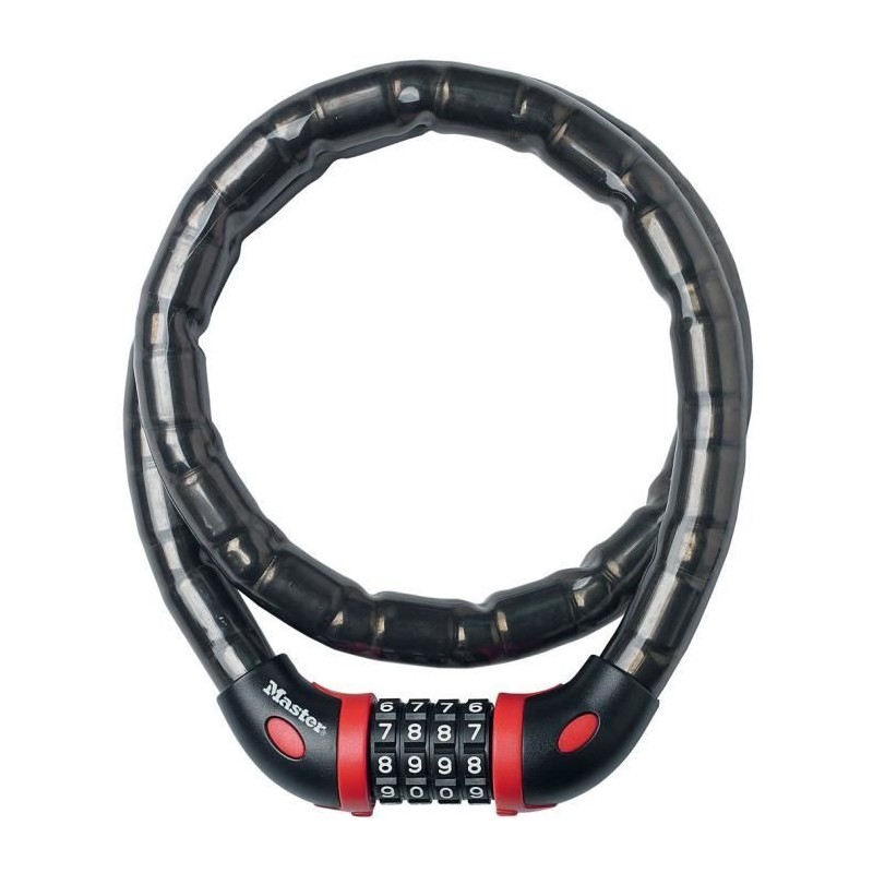 MASTER LOCK Cable Antivol Vélo - Idéal pour Vélo, Vélo Electrique, MASTER LOCK Cable Antivol Vélo - Idéal pour Vélo, Vélo Electrique,