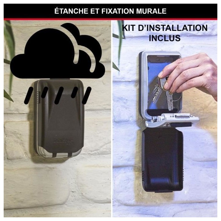 Armoire de sécurité Masterlock Boîte a clés 5425EURD Format M Armoire de sécurité Masterlock Boîte a clés 5425EURD Format M