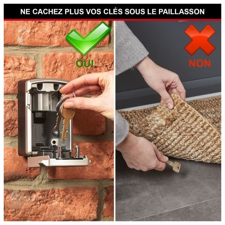Armoire de sécurité Masterlock Boîte a clés 5441EURD - Format L Armoire de sécurité Masterlock Boîte a clés 5441EURD - Format L