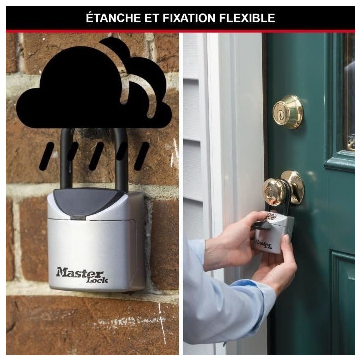 Boîte a Clé sécurisée Format XS avec Anse - MASTER LOCK 5406EURD Boîte a Clé sécurisée Format XS avec Anse - MASTER LOCK 5406EURD