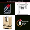 Cadenas en Laiton Massif Haute Sécurité - MASTER LOCK - M1177EURDCC