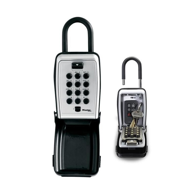 Boite a clés sécurisée - MASTER LOCK - Boutons Poussoirs - Avec Ans