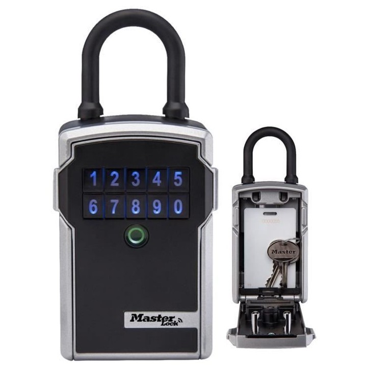 MASTER LOCK Boîte a Clé Connectée - Bluetooth ou Combinaison - A Anse
