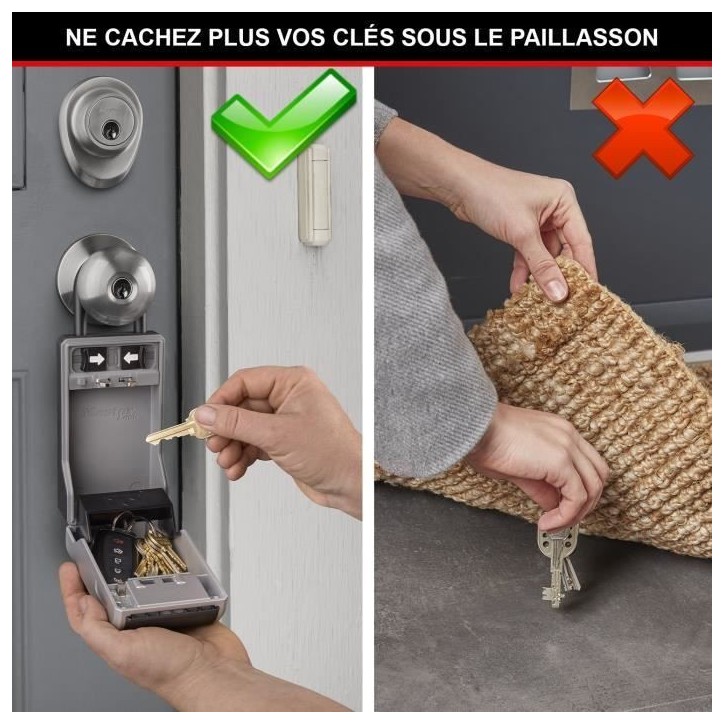 Armoire de sécurité Masterlock Boîte a clés 5480EURD Format L Armoire de sécurité Masterlock Boîte a clés 5480EURD Format L
