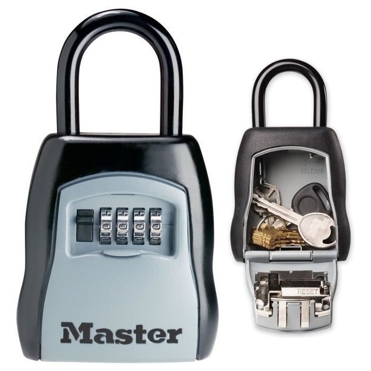Boite a clés sécurisée - MASTER LOCK - 5400EURD - Format M - Avec anse - Select Access Partagez vos clés en toute sécurité Boite a clés sécurisée - MASTER LOCK - 5400EURD - Format M - Avec anse - Select Access Partagez vos clés en toute sécurité