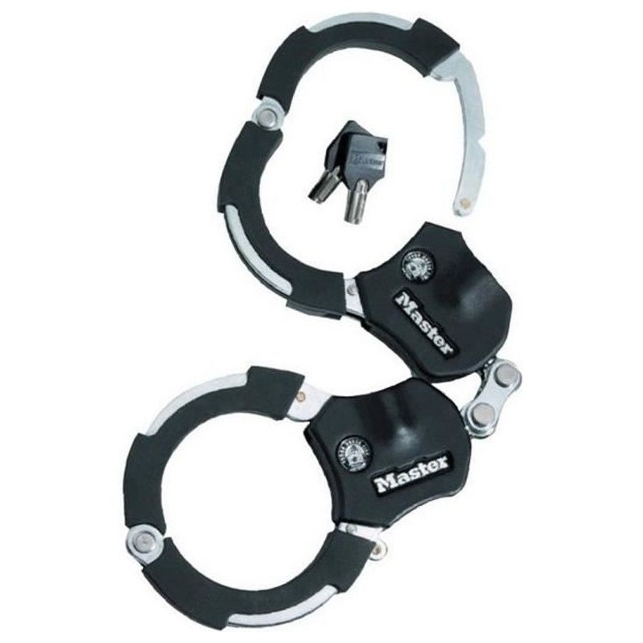 Antivol Masterlock menottes en acier trempé de 7.6cm de diametre 1 maillon