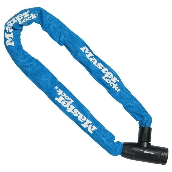 MASTER LOCK Chaîne Antivol Vélo [Clé] [90 cm Chaîne] [Bleu] 8391EURDPROCOLB