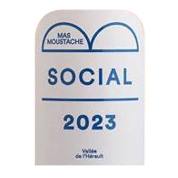 Domaine Mas Moustache 2023 Social Hérault - Vin rosé de Languedoc
