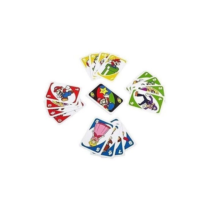 Mattel Games - Uno Super Mario Bros - Jeu de Cartes - Des 7 ans DRD00 Mattel Games - Uno Super Mario Bros - Jeu de Cartes - Des 7 ans DRD00