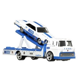 Hot Wheels - Véhicule et Transporteur (modele aléatoire) - Camion /