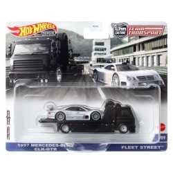 Hot Wheels - Véhicule et Transporteur (modele aléatoire) - Camion /