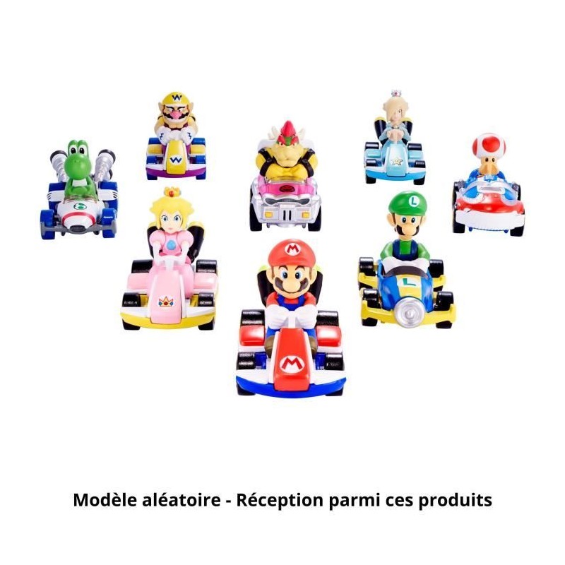 Hot Wheels - Véhicule Mario Kart (modele aléatoire) - Petite Voiture Hot Wheels - Véhicule Mario Kart (modele aléatoire) - Petite Voiture