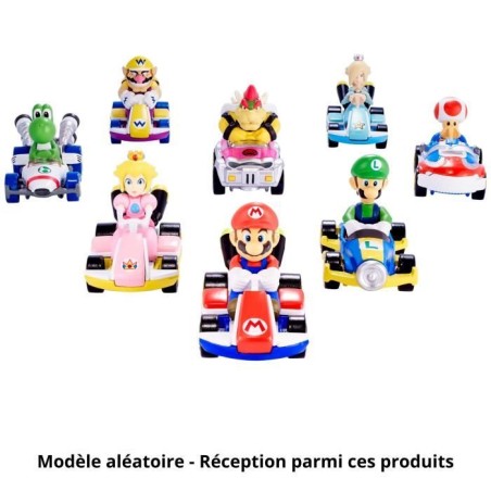 Hot Wheels - Véhicule Mario Kart (modele aléatoire) - Petite Voiture