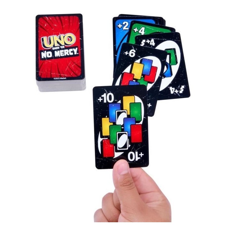 Mattel Games - UNO No Mercy - Jeu de cartes pour toute la famille Mattel Games - UNO No Mercy - Jeu de cartes pour toute la famille