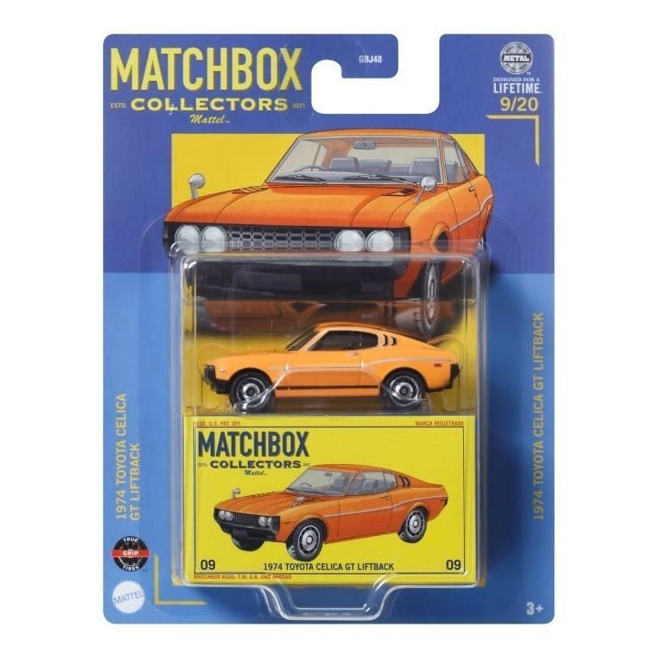 Matchbox - V?hicule Collector (mod?le al?atoire) - Petite Voiture - D?s 3 ans - Matchbox - GBJ48 Matchbox - V?hicule Collector (mod?le al?atoire) - Petite Voiture - D?s 3 ans - Matchbox - GBJ48