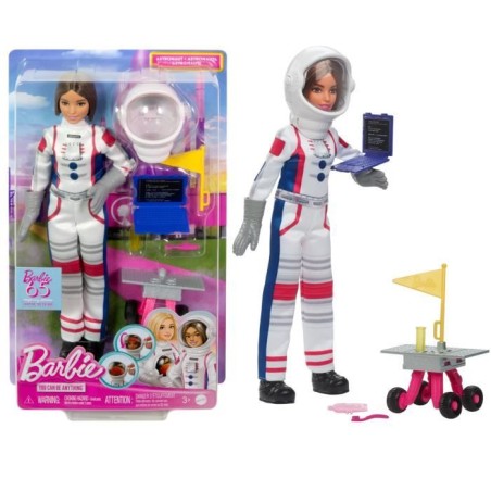 Coffret Barbie Astronaute - Mattel - 65eme Anniversaire - 10 Accessoir