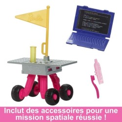 Coffret Barbie Astronaute - Mattel - 65eme Anniversaire - 10 Accessoir