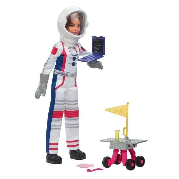 Coffret Barbie Astronaute - Mattel - 65eme Anniversaire - 10 Accessoires - Multicolore - 3 ans et plus