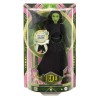Mattel-Wicked-Poupée Elphaba chantante avec habillages et accessoires