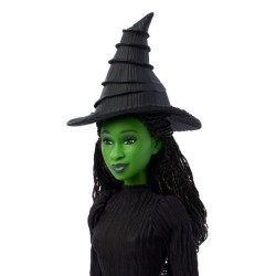 Mattel-Wicked-Poupée Elphaba chantante avec habillages et accessoires