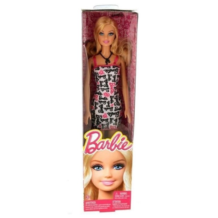 Barbie - Barbie Chic (modele aléatoire) - Poup?e Mannequin - 3 ans et + - Barbie - T7439 Barbie - Barbie Chic (modele aléatoire) - Poup?e Mannequin - 3 ans et + - Barbie - T7439
