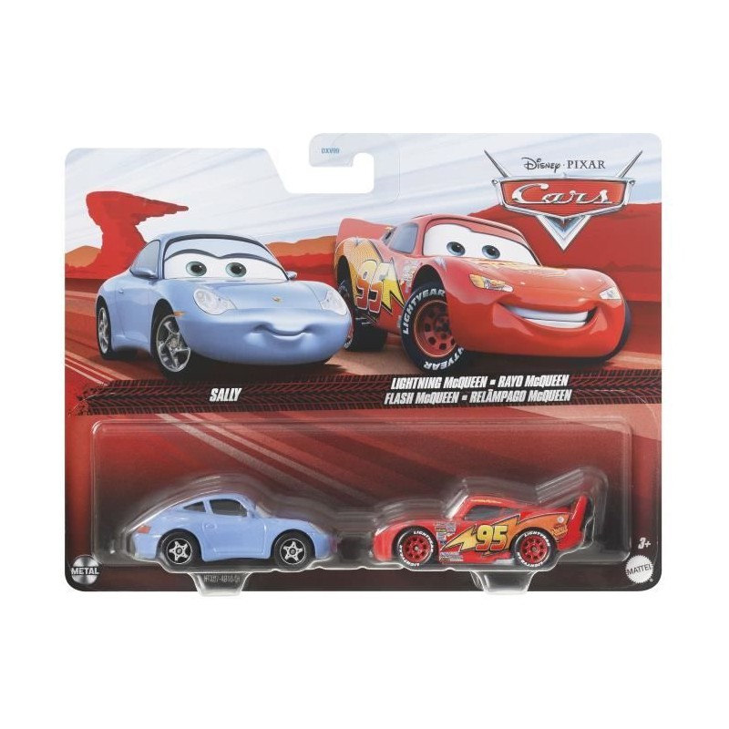 Cars Disney Pixar - Pack de 2 Véhicules (modele aléatoire) - Petite Cars Disney Pixar - Pack de 2 Véhicules (modele aléatoire) - Petite