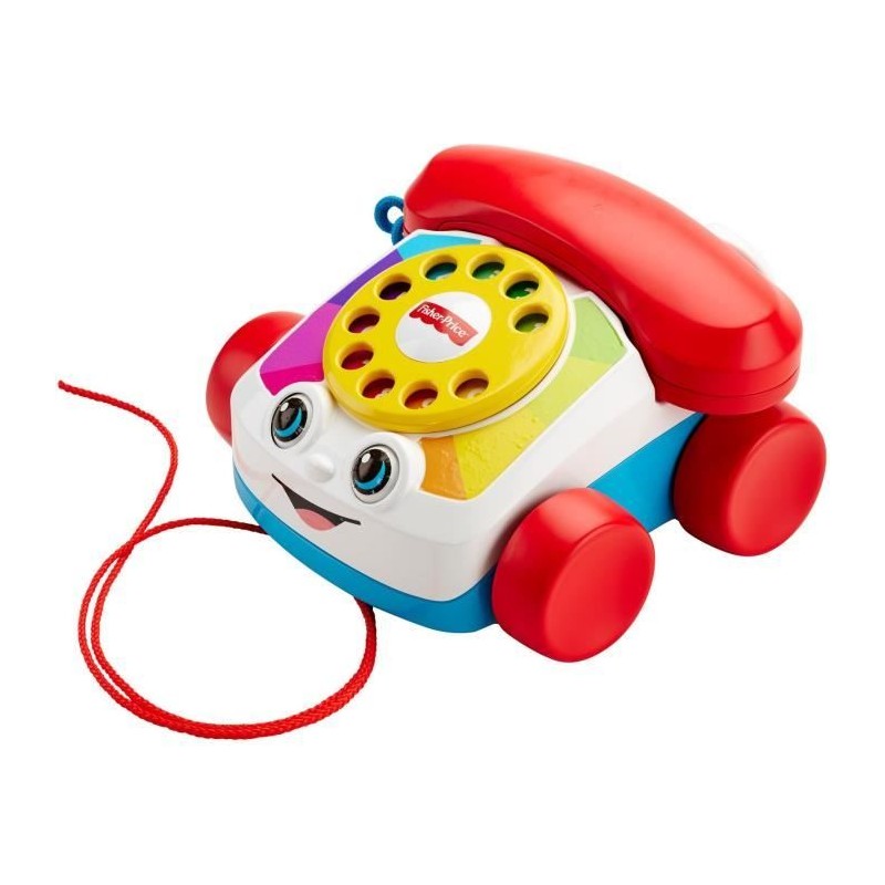 Fisher-Price - Le Téléphone Animé - Jouet d'éveil - 12 mois et + F Fisher-Price - Le Téléphone Animé - Jouet d'éveil - 12 mois et + F