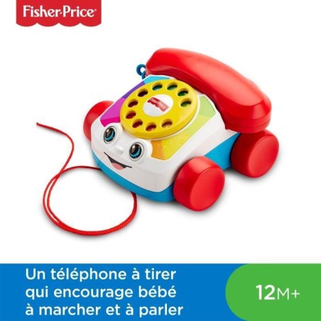 Fisher-Price - Le Téléphone Animé - Jouet d'éveil - 12 mois et + FGW66