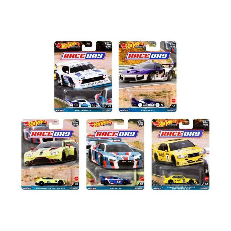 Hot Wheels - Véhicules Circuit Légends (Modeles aléatoires) - Petit Hot Wheels - Véhicules Circuit Légends (Modeles aléatoires) - Petit