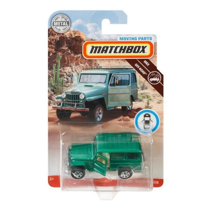 Matchbox - Véhicules a Pieces Mobiles - Petite Voiture - Des 3 ans Matchbox - Véhicules a Pieces Mobiles - Petite Voiture - Des 3 ans