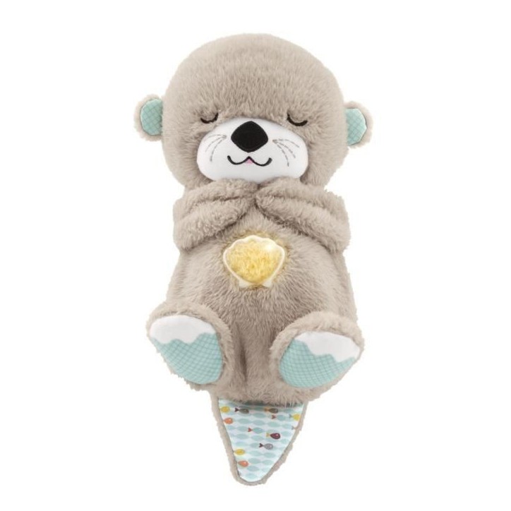 Fisher-Price - Ma Loutre Câlins Bonne Nuit - Peluche Veilleuse Bébé Musicale et Lumineuse - Jouet d'Eveil - Des la naissance Fisher-Price - Ma Loutre Câlins Bonne Nuit - Peluche Veilleuse Bébé Musicale et Lumineuse - Jouet d'Eveil - Des la naissance