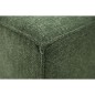 Canapé convertible 3 places JOSH - Tissu Loft Olive - Coffre de rangement - L 239 x P 117 x H 65 cm