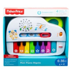 Fisher-Price - Mon Piano Rigolo - Jouet d'éveil - 6 mois et + GFK11