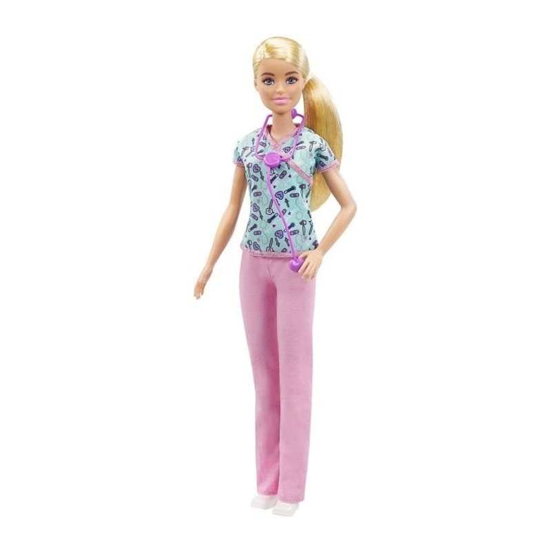 Barbie - Barbie infirmiere - Poupée Mannequin - Des 3 ans GTW39 Barbie - Barbie infirmiere - Poupée Mannequin - Des 3 ans GTW39