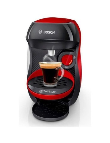 Machine a café multi-boissons - BOSCH - TASSIMO - T10 HAPPY - Rouge et anthracite