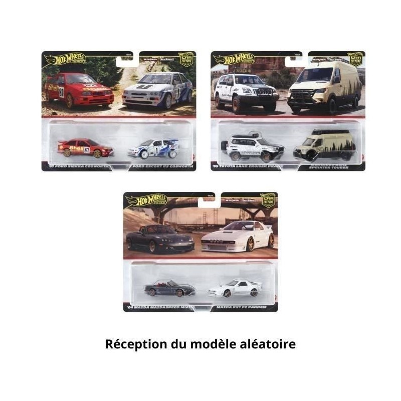 Hot Wheels-Car Culture-Coffret Premium 2 véhicules HBL96 Hot Wheels-Car Culture-Coffret Premium 2 véhicules HBL96