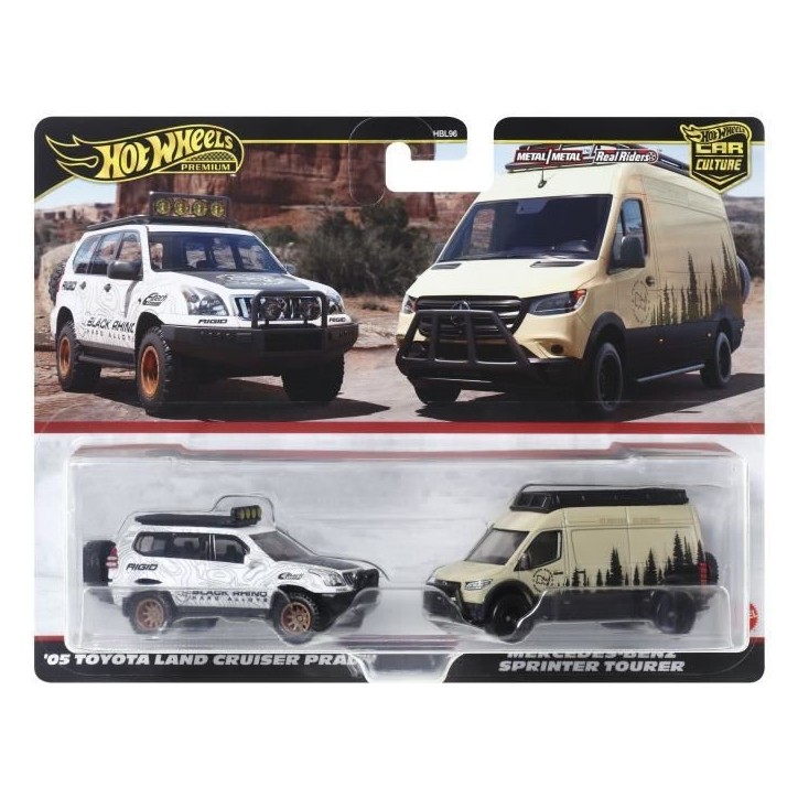 Hot Wheels-Car Culture-Coffret Premium 2 véhicules HBL96 Hot Wheels-Car Culture-Coffret Premium 2 véhicules HBL96